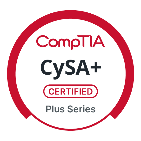 CompTIA CySA+ badge